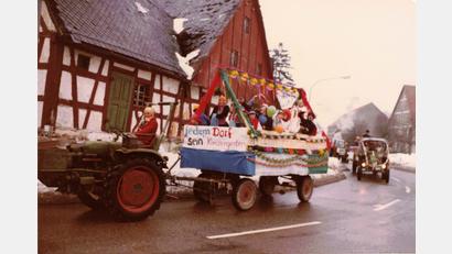 Bild: Richard Fuchs
Hoch ging es her beim Betzenberger Faschingszug, der einmalig im Jahr 1981 stattfand.