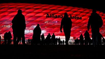 Bild: Sven Hoppe/dpa
Es wird wieder voll werden in der Allianz Arena am Mittwoch. (Archivbild)