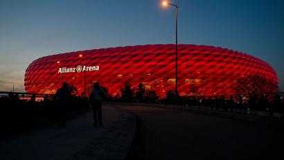 Bild: Harry Langer/dpa
Die Bayern spielen am Abend gegen Atalanta Bergamo in der Allianz Arena. (Archivbild)