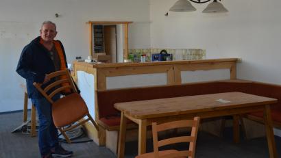 Bild: dob
Der neue Vorsitzende Robert Mittelmeier steckt die turbulenten Zeiten seines Starts locker weg und ist frohen Mutes, dass wieder alles gut werden wird.