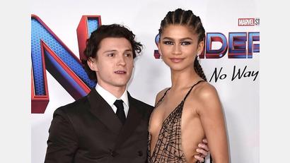 Bild: Jordan Strauss/AP/dpa
Beide wieder dabei: Tom Holland und Zendaya. (Archivbild)