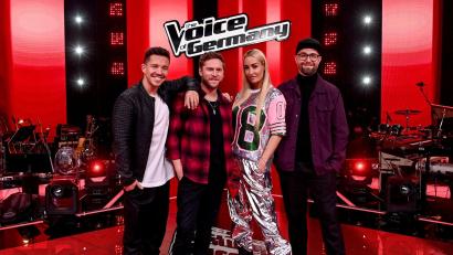 Bild: Britta Pedersen/dpa-Zentralbild/dpa
Zusammen in der Jury von „The Voice of Germany“: Forster (rechts) und Connor. (Archivbild)