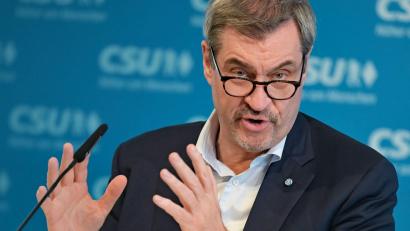 Bild: Malin Wunderlich/dpa
CSU-Chef Söder fordert eine höhere Pendlerpauschale. (Archivbild)