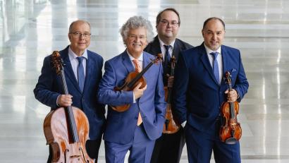 Bild: Szilvia Csibi/exb
Das Kodály-Quartett macht auf seiner Jubiläumstournee zum 60-jährigen Bestehen auch Station bei den Weidener Meisterkonzerten.