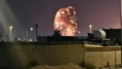 Bild: -/Xinhua/dpa
Der Iran greif die Golfländer an.