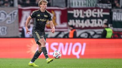 Bild: Harry Langer/dpa
Leopold Querfeld steht dem 1. FC Union Berlin in München wieder zur Verfügung.