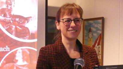 Bild: rn
Dem Leben und Wirken des Wolfram von Eschenbach spürt Professor Dr. Cordula Kropik nach und resümiert: "Der Dichter hat selbst eine Legende angestoßen."