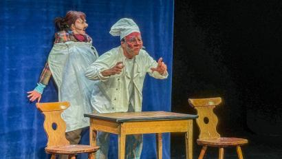 Bild: Wolfgang Steinbacher
Eines der Stücke beim Kindertheaterfestival hieß "Der Nichtsnutz".
