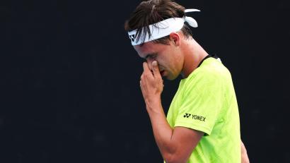 Bild: Frank Molter/dpa
Daniel Altmaier muss auch in Indian Wells eine Erstrunden-Niederlage einstecken. (Archivbild)