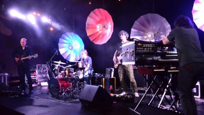 Bild: Kunz
"Dub Spencer & Trance Hill" setzte in der "Sünde " auf Atmosphäre statt Show.