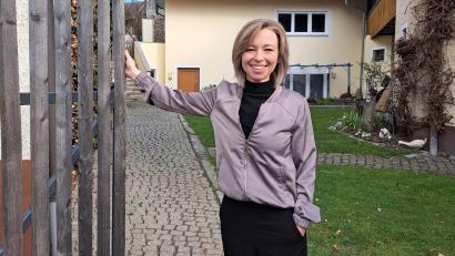 Bild: Jessica Fechner
Michaela Treml tritt am 1. Mai ihr Amt als Bürgermeisterin der Gemeinde Püchersreuth an.