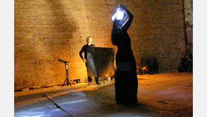 Bild: J. Seyerlein/exb
Das Ensemble "klangMANUfaktur" (hier Restart-Kongresshalle Nürnberg 2025) gestaltet die Finissage des Ariadne-Projekts in der Stadtgalerie Amberg.