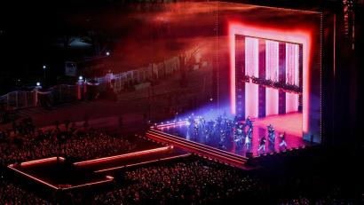 Bild: Kim Hong-Ji/Pool Reuters/AP/dpa
BTS zurück auf der Bühne – Mega-Konzert in Seoul