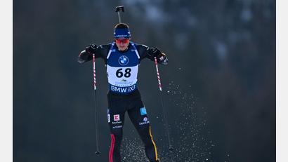 Bild: Sven Hoppe/dpa
Justus Strelow war in Oslo der beste Deutsche. (Archivbild)