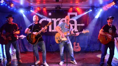 Bild: Kunz
Die Formation "Circa 5" aus München wusste im "Kulturbahnhof Parapluie" zu überzeugen.