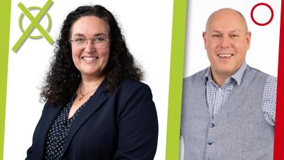 Grafik: gld
Ergebnis der Stichwahl am 22. März 2026: In Plößberg gewinnt Tina Zeitler (CSU) gegen Markus Preisinger (Jetzt bereit für eigene und neue Wege).