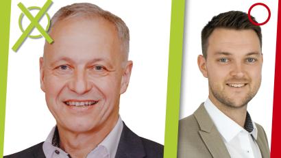 Bild: gld
Ergebnis der Stichwahl am 22. März 2026: In Vilseck gewinnt Thorsten Grädler (EHB-FW) gegen Frederic Pröls (AN-EH).