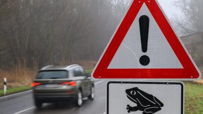 Symbolbild: Patrick Pleul
Unbekannte Täter entwenden Verkehrszeichen zwischen Speckmannshof und Fuchsstein. DiePolizei sucht Zeugen.