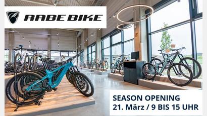 Bild: exb
500 Fahrräder warten auf die Besucher bei Rabe-Bike.