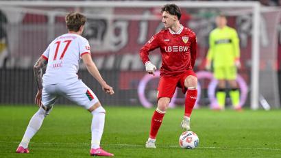 Bild: Harry Langer/dpa
Angelo Stiller (r). wird von Bundestrainer Nagelsmann nachnominiert.