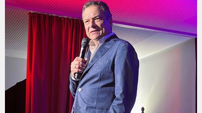 Bild: stg
Kabarettist Stephan Bauer sorgte für viele Lacher in Windischeschenbach