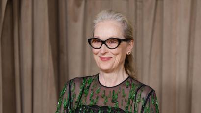 Bild: Millie Turner/Invision/AP/dpa
Meryl Streep leiht dem Alien Rocky ihre Stimme. (Archivbild)