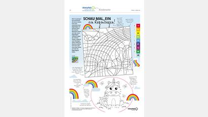 Bild: Oberpfalz Medien
Malen und Rätseln.