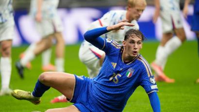 Bild: Luca Bruno/AP/dpa
Für Italien lief die WM-Qualifikation bislang alles andere als gewünscht. (Archivbild)