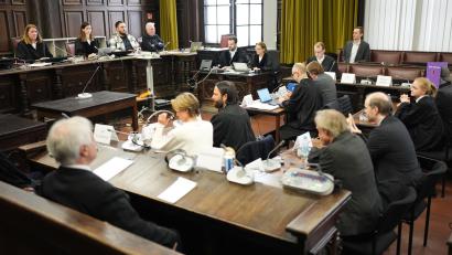 Bild: Marcus Brandt/Pool dpa/dpa
Es war bereits der 42. Prozesstag.