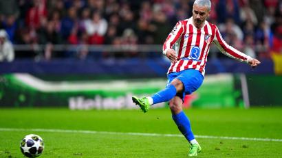 Bild: Bradley Collyer/PA Wire/dpa
Geht bald in den USA auf Torejagd: Atléticos Antoine Griezmann. (Archivbild)