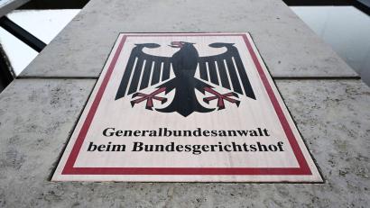 Bild: Uli Deck/dpa
Die Bundesanwaltschaft hat die Festnahmen veranlasst. (Archivbild)