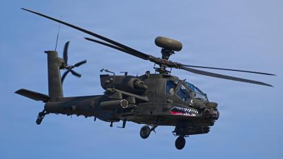 Bild: Markus Rauchenberger/US Army
Auf dem Truppenübungsplatz Grafenwöhr haben Apache-Kampfhubschrauber der US-Armee erstmals auf europäischem Gebiet Drohnen abgeschossen.