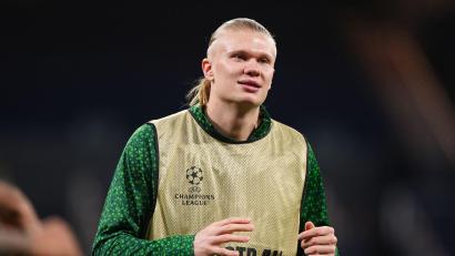 Bild: Bradley Collyer/PA Wire/dpa
Stürmerstar Erling Haaland hat ein ziemlich teures Buch gekauft. (Archivbild)