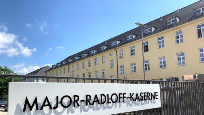 Bild: Gabi Schönberger
Die Bundeswehr investiert in die Major-Radloff-Kaserne in Weiden und erweitert den Standort auf das Gelände der bisherigen Gemeinschaftsunterkunft Camp Pitman.