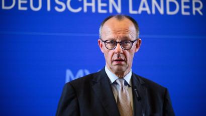 Bild: Bernd von Jutrczenka/dpa
Sagen, was geht: Dafür hat Kanzler Merz Sympathien.