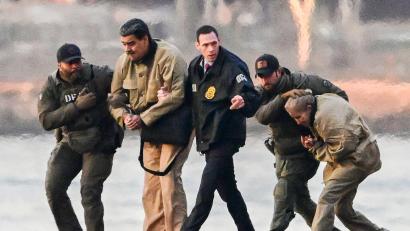 Bild: Kyle Mazza/Zuma Press/dpa
Der gefangengenommene Maduro wird erneut vor Gericht in New York erwartet. (Archivbild)