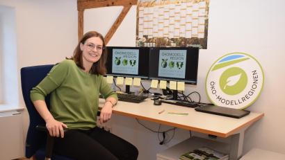 Archivbild: bnr
Öko-Modellregion-Managerin Katharina Haas wirbt für eine Neugründung einer weiteren Öko-Modellregion. Elf Neumitglieder wären dafür notwendig.