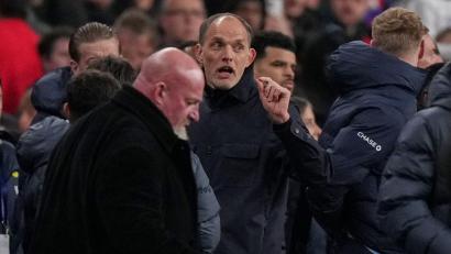 Bild: Alastair Grant/AP/dpa
Thomas Tuchel war nach dem Spiel gegen Uruguay sauer auf die Schiedsrichter.