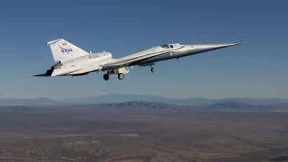 Bild: Lori Losey/NASA/dpa
Mit dem Jet soll es künftig mehr Testflüge geben. (Archivfoto)