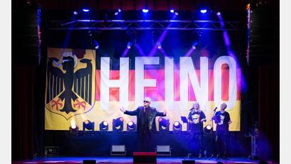 Bild: Sebastian Kahnert/dpa
„Made in Germany“- das Motto der Tournee von Schlager- und Volksmusikstar Heino. (Archivbild)
