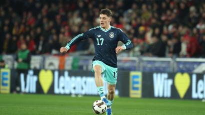 Bild: Christian Charisius/dpa
Das „Zauberfüßchen“: Florian Wirtz am Ball.