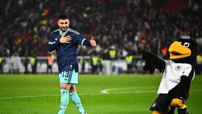 Bild: Tom Weller/dpa
Mann des Abends in Stuttgart: VfB-Profi Deniz Undav schoss die Nationalmannschaft zum Sieg gegen Ghana.