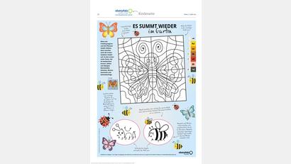 Bild: Oberpfalz Medien
Malen und Rätseln.