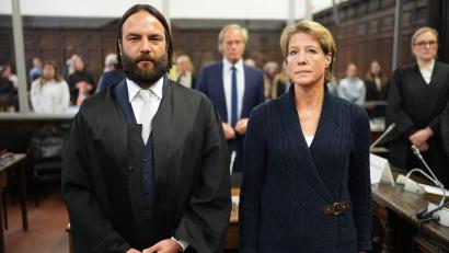 Bild: Marcus Brandt/Pool dpa/dpa
Christina Block steht seit Juli 2025 vor Gericht.