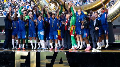 Bild: Sven Hoppe/dpa
Der FC Chelsea gewann im vergangenen Sommer die Club-WM in den USA. (Archivbild)