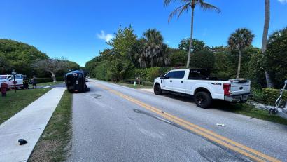 Bild: Uncredited/Martin County Sheriff's Office/AP/dpa
Die Unfallszene. (Archivbild)