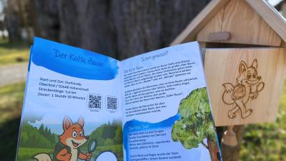 Bild: Stadt Vohenstrauß
Im Entdeckerpass werden die verschiedenen Orte beschrieben. Hier können die Kinder Stempel und Punkte sammeln und eintragen.