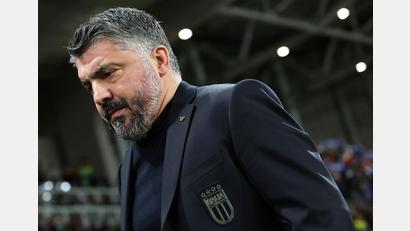 Bild: Marco Iacobucci/LiveMedia-IPA/ZUMA Press Wire/dpa
Italiens bisheriger Nationaltrainer Gennaro Gattuso. (Archivbild)