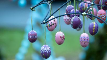 Bild: Pia Bayer/dpa
Das Wetter am Ostersonntag wird wechselhaft. Ab Montag wird es freundlicher.