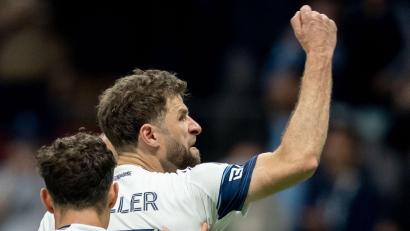 Bild: ETHAN CAIRNS/The Canadian Press/AP/dpa
Thomas Müller glich für Miami gegen Portland aus.